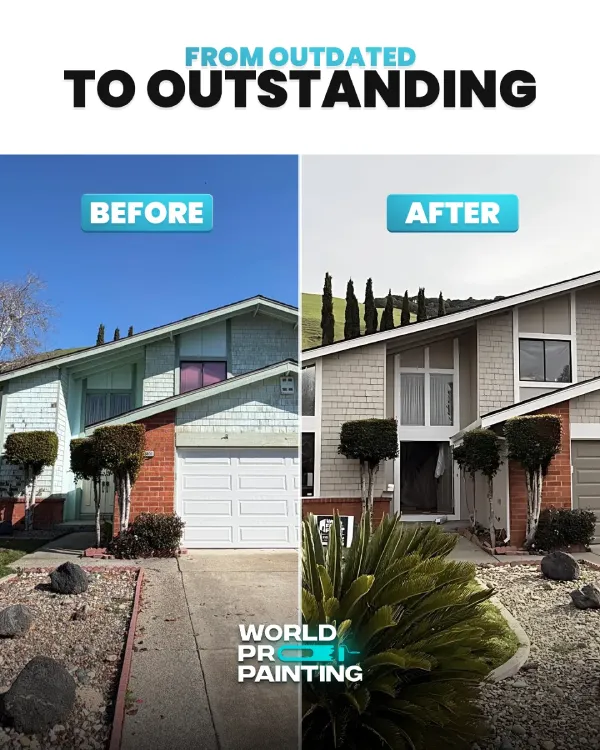 Home - World Pro Painting 2 Painting Projects: Before & After in Alameda County & San Mateo County 1