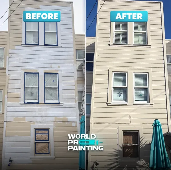Home - World Pro Painting 5 Painting Projects Before & After in Alameda County & San Mateo County 4